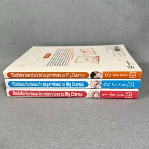 Medaka Kuroiwa is Impervious to My Charms Manga Lot Vol 1-3 Books English